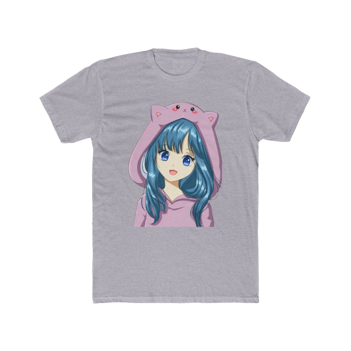 Shylily Aime Cute Cat GirL T Shirt - alternate angle 4, merchandise