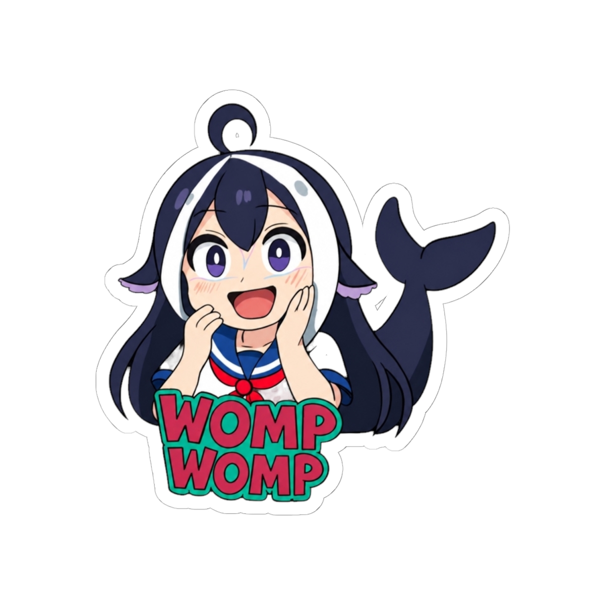 Shylily Mario Party Style Sticker "WOMP WOMP" - alternate angle 1, merchandise